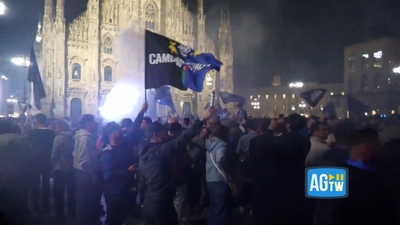 Inter Campione D’Italia: Festa A Milano