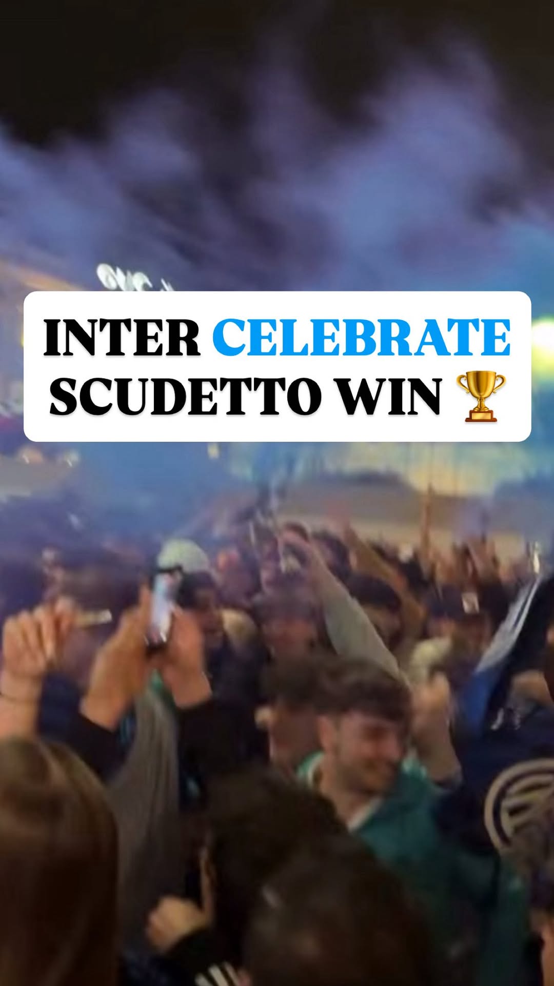 Inter, Festa A Milano Dopo Scudetto