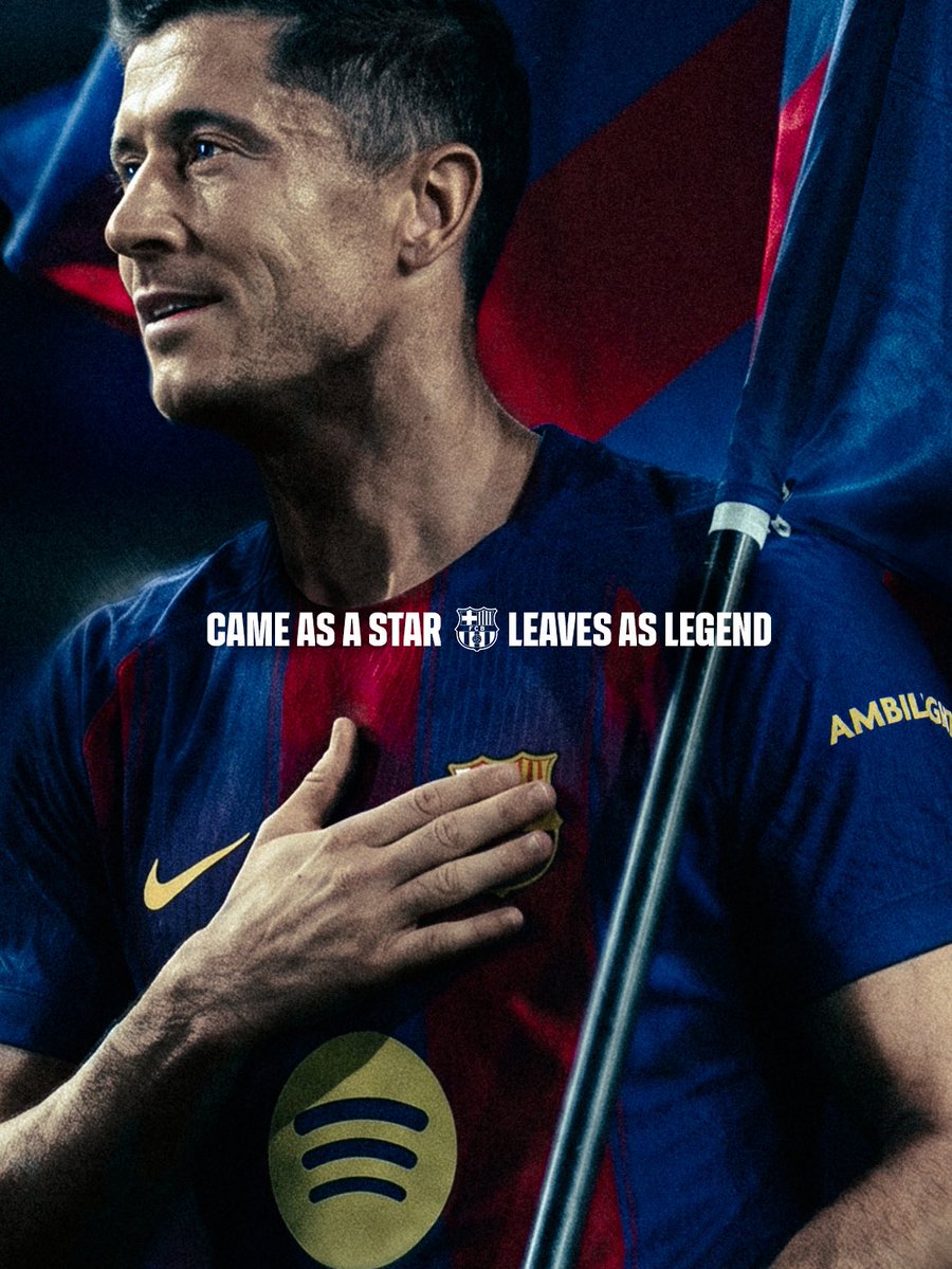 Lewandowski Lascia Il Barcellona ️