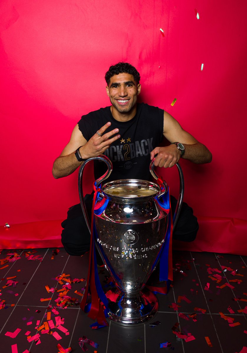 Psg Campione Di Champions, Hakimi Storico