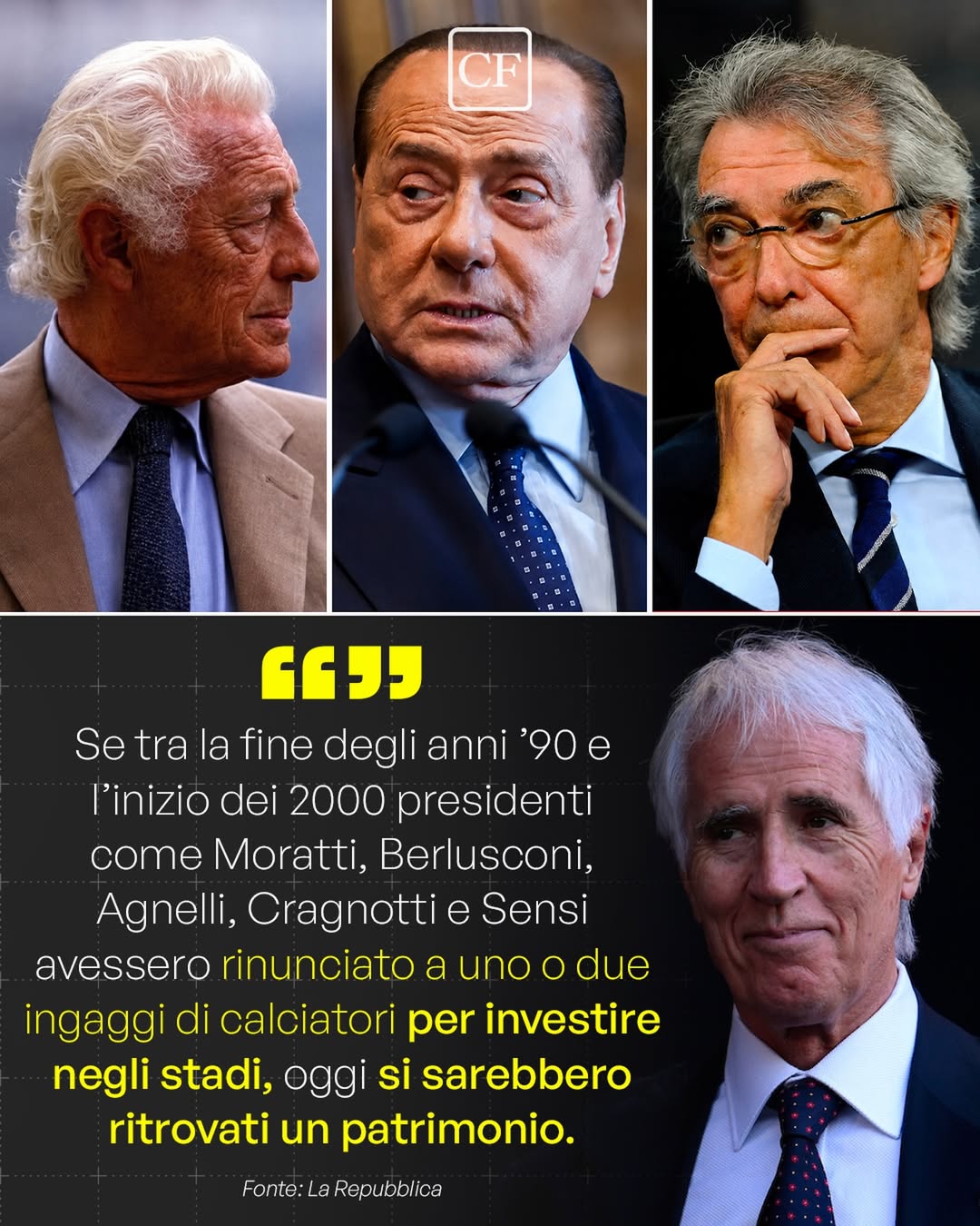 Malagò Nuovo Presidente Della Figc ️