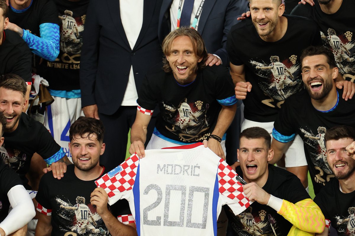 Modrić 200 Presenze: La Croazia Batte Panama ️