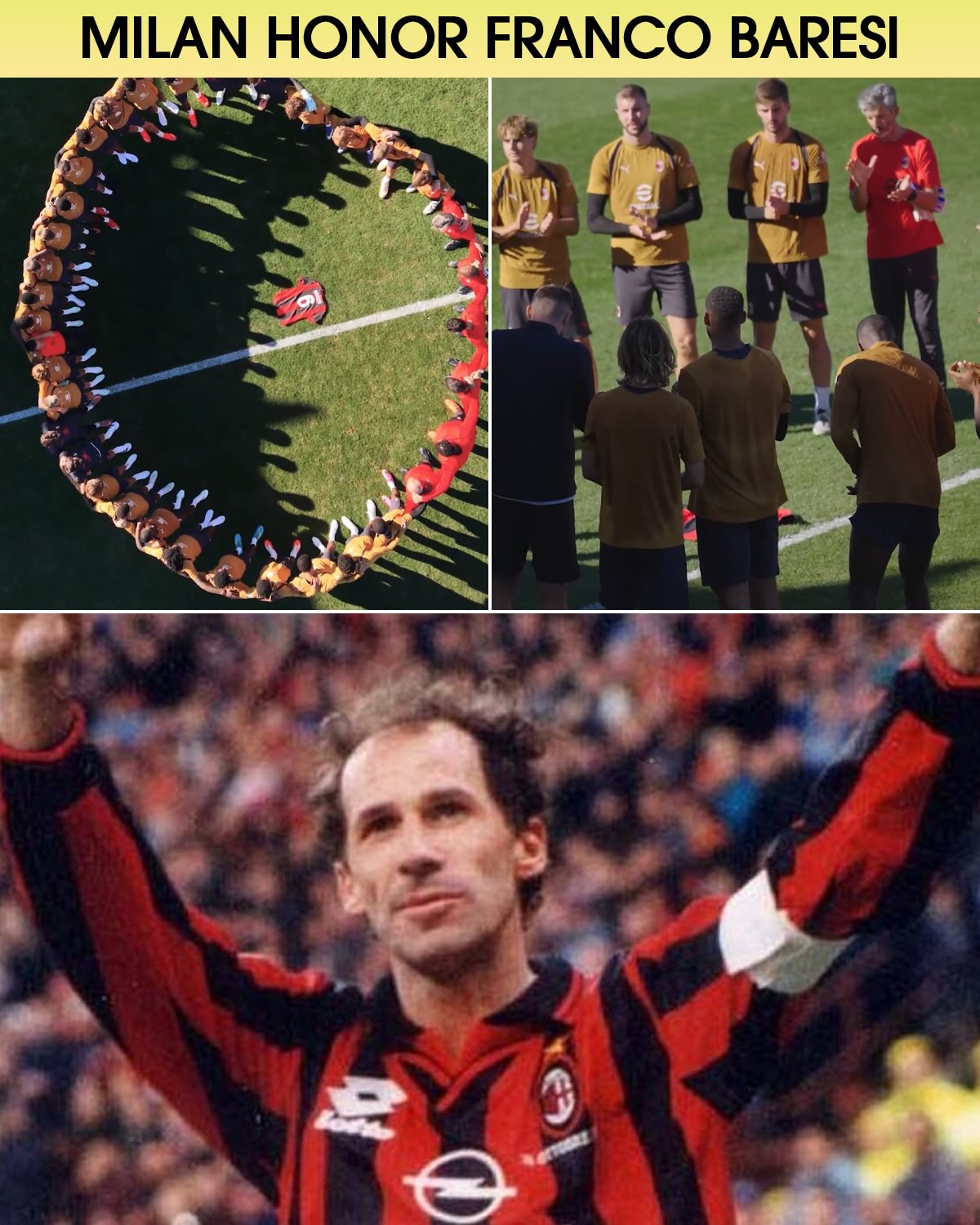 Addio A Franco Baresi, Il Calcio In Lutto ️