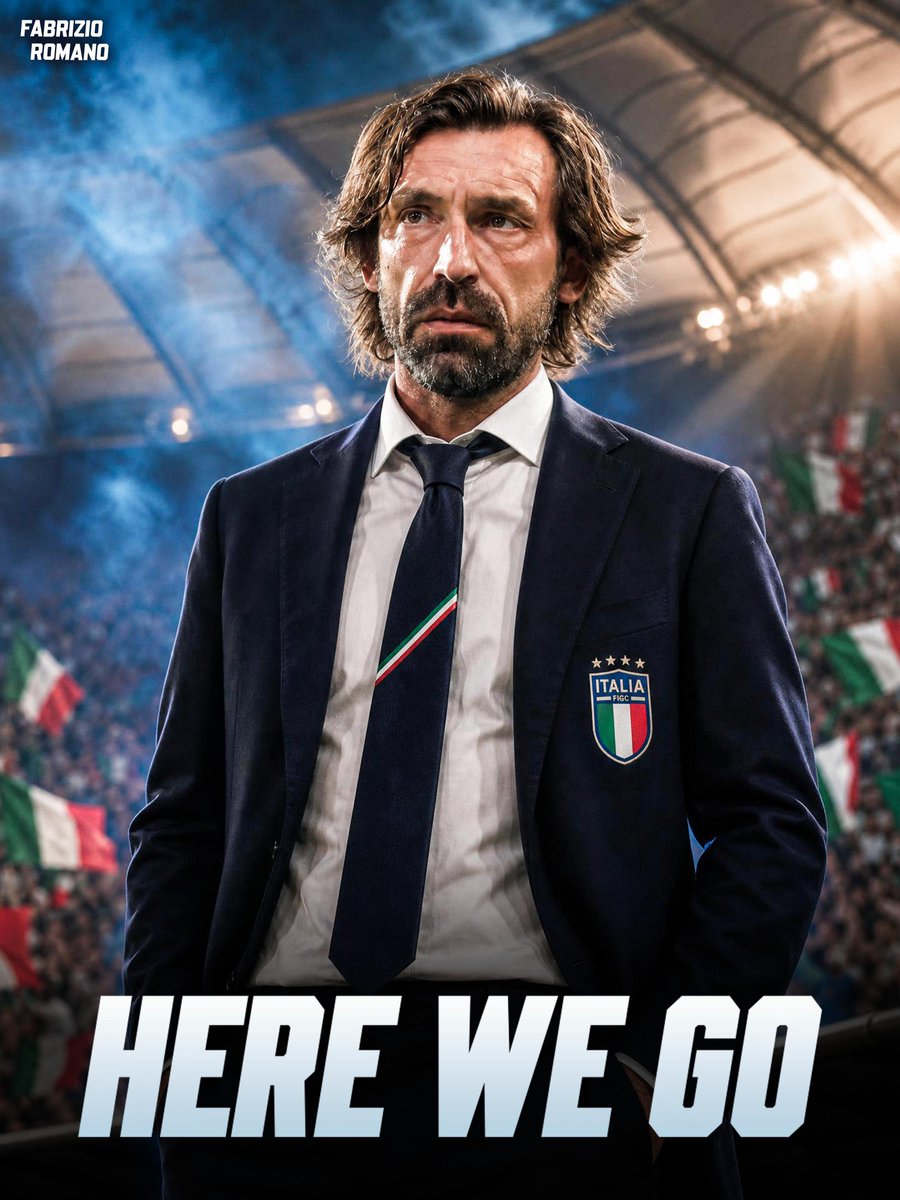 Pirlo Accetta: Nuovo Ct Dell’Italia