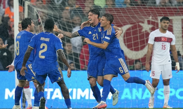 Italia 4-1 In Turchia, Bastoni Rilancia