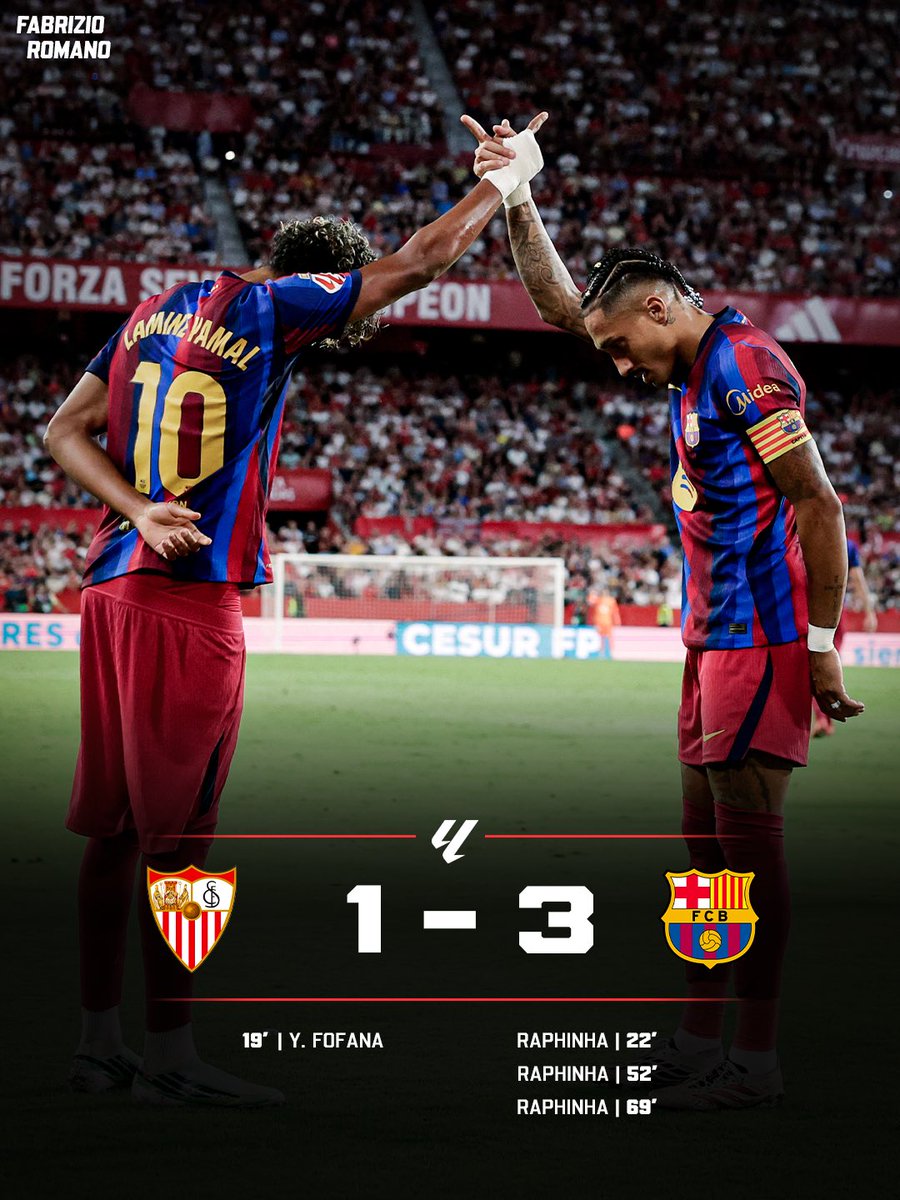 Raphinha Show: Hat-Trick, Barcellona 100%