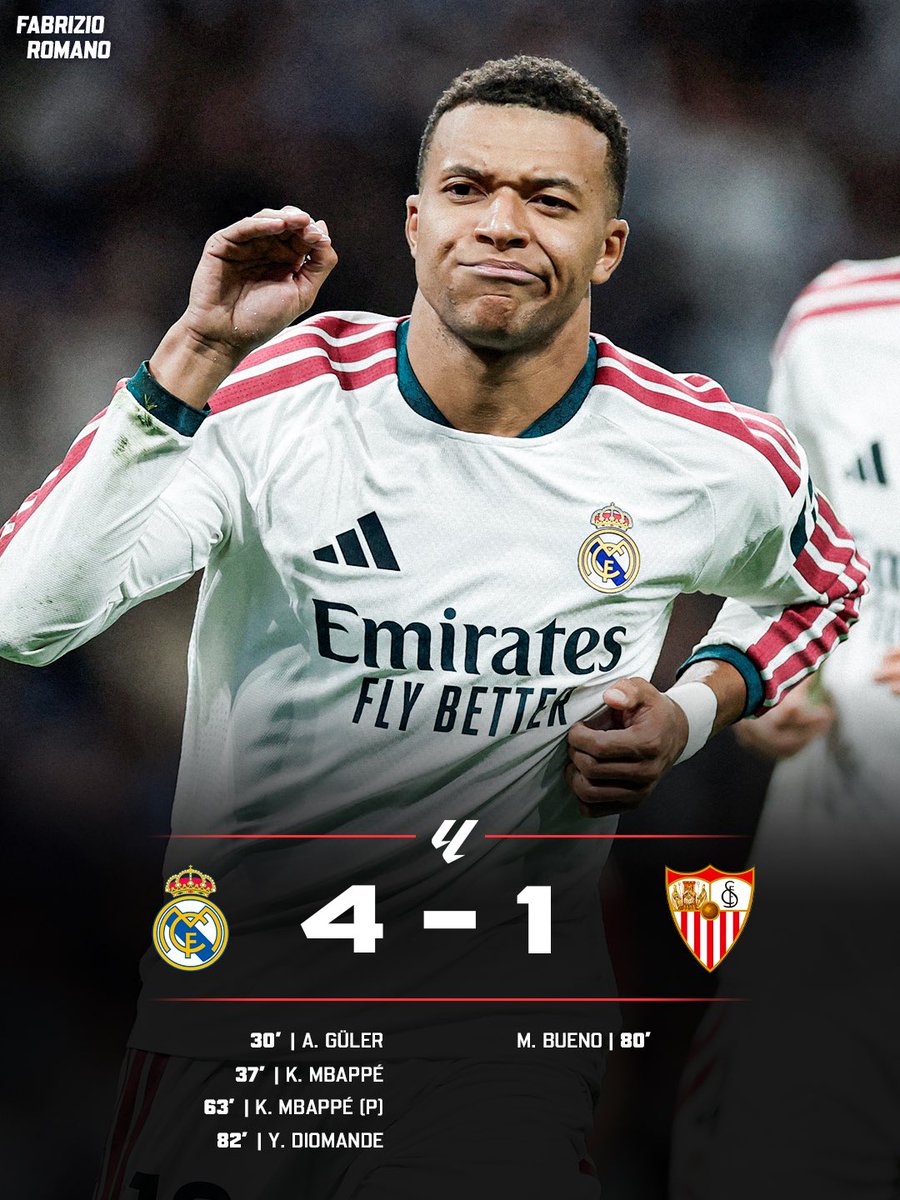 Real Madrid, Mbappé Doppietta E Diomande 5 G/A