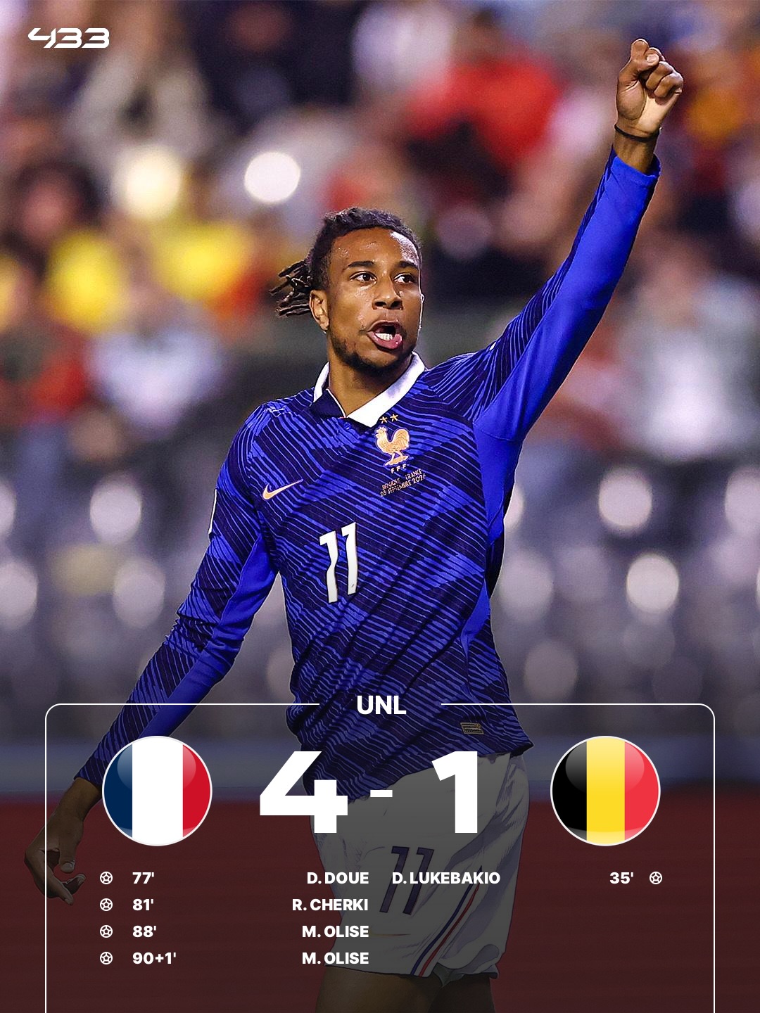 Zidane Trionfa: Francia Ribalta Il Belgio 4-1